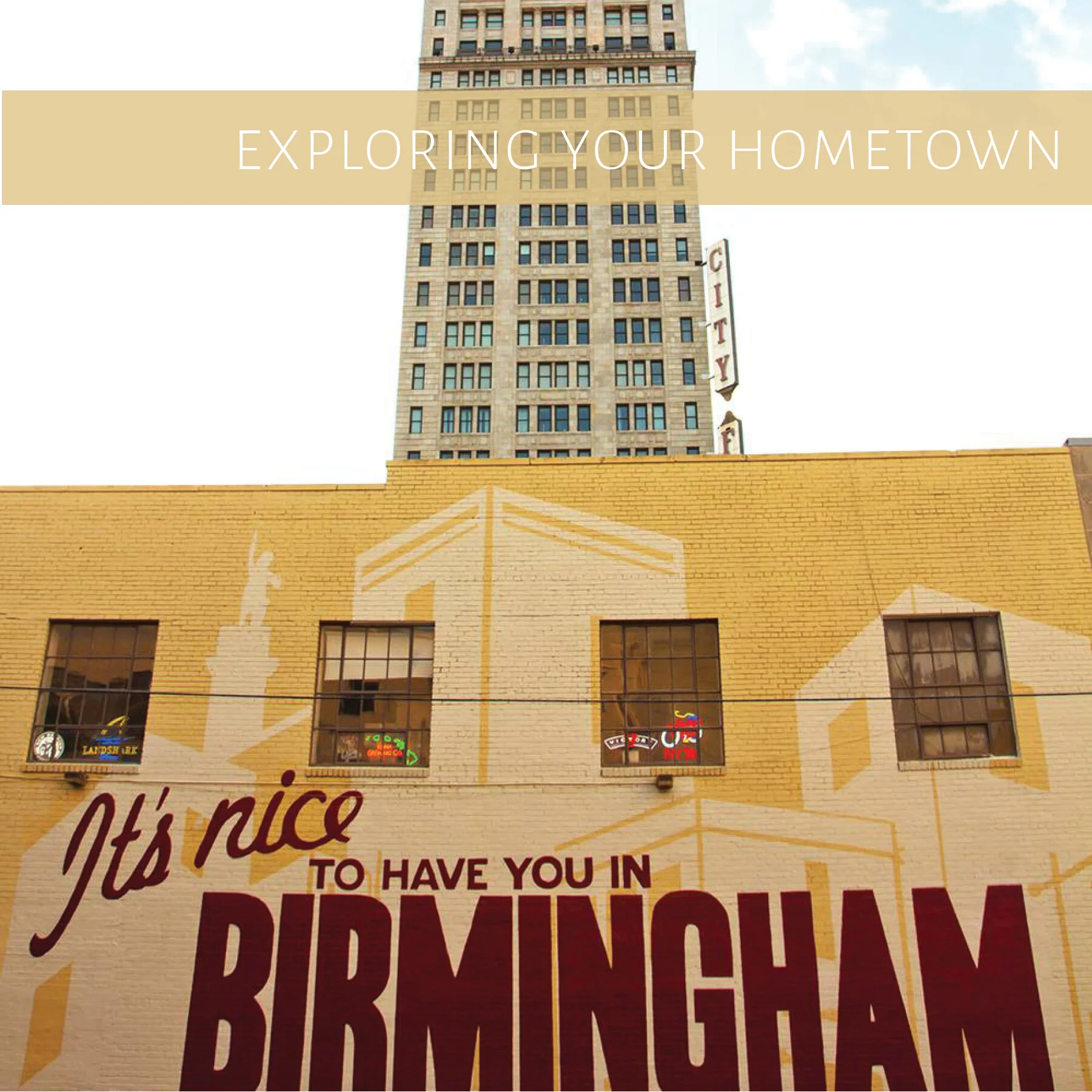 Playing "Tourist" At Home