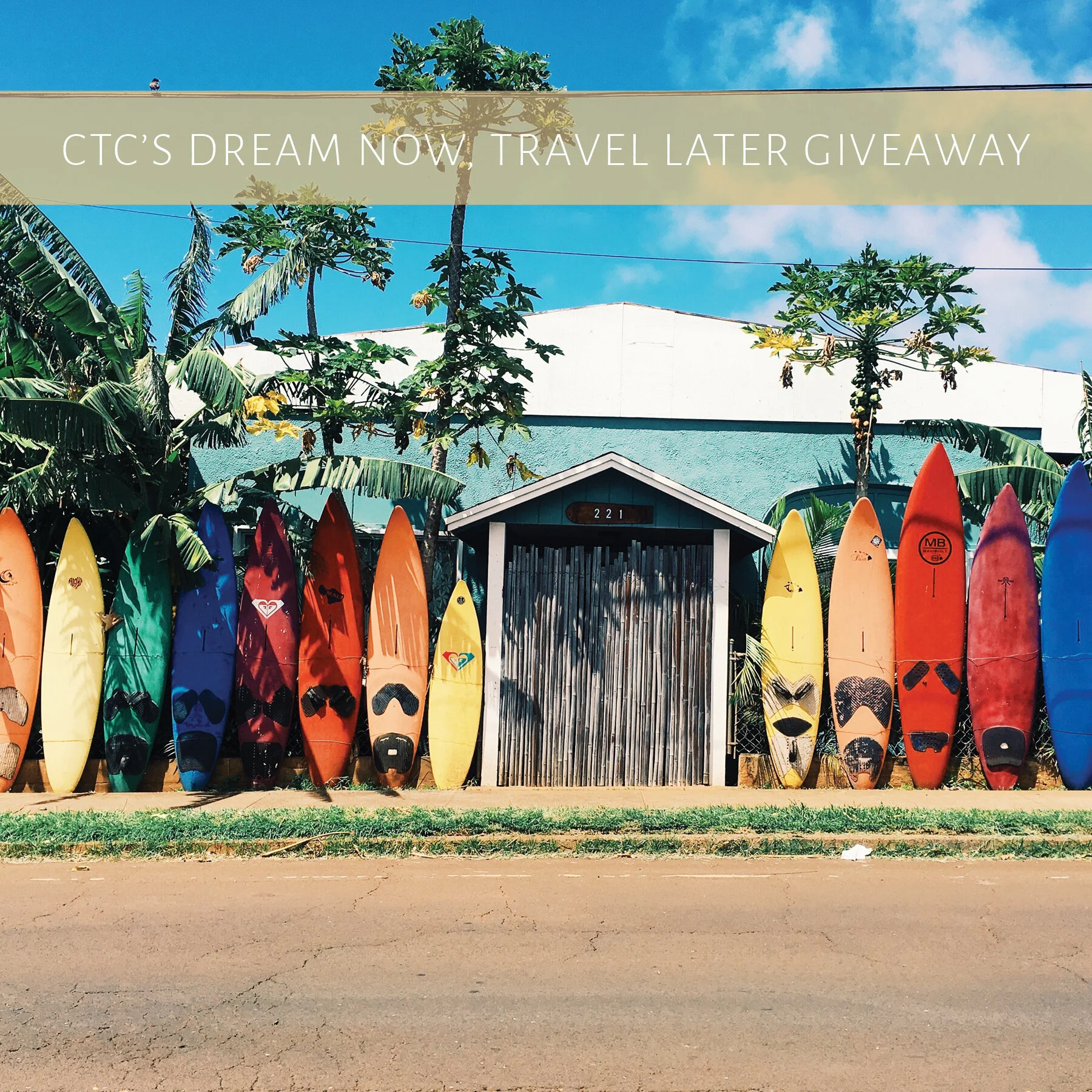 Dream Now, Travel Later Giveaway with Classic Travel Connection!
