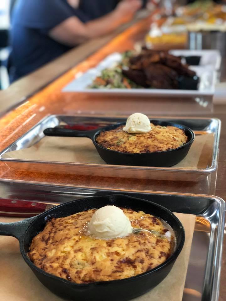 Made to Order Poblano Cornbread with Maple Honey Butter