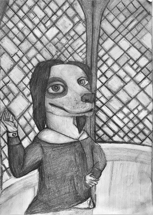 Quince - 9"x11" pencil on paper