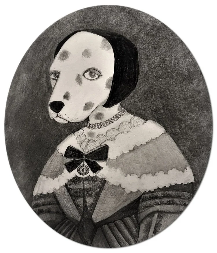 Hedy- 11.5"x15" pencil on paper - SOLD