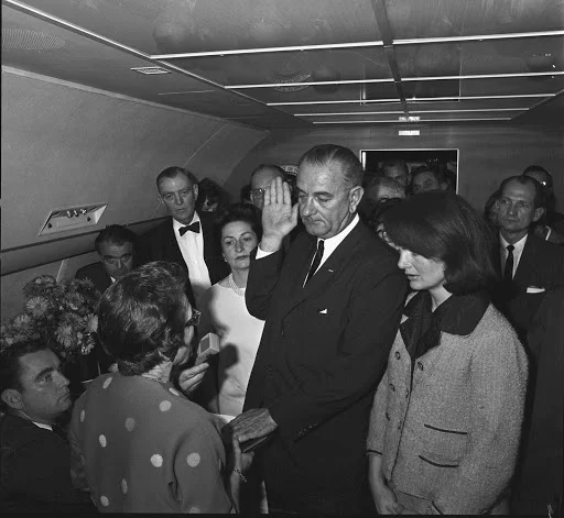 LBJ Library photo by Cecil Stoughton, Nov. 22, 1963