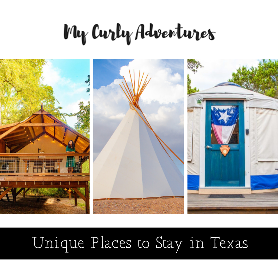 SML Mentioned as "Unique Place to Stay in Texas" buy My Curly Adventures