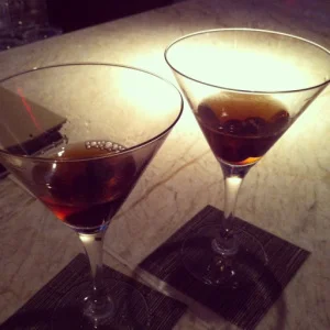My favorite cocktail, the Manhattan.&nbsp; I’ll miss you!