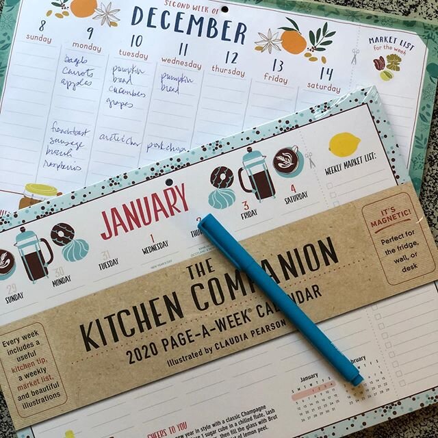 This magnetic meal planner/grocery list keeper has been a lifesaver for our family. We, I mean I, write out school lunches and dinners each weekend.  In the morning, the kids know what to prep for their lunchboxes. I can grocery shop more efficiently