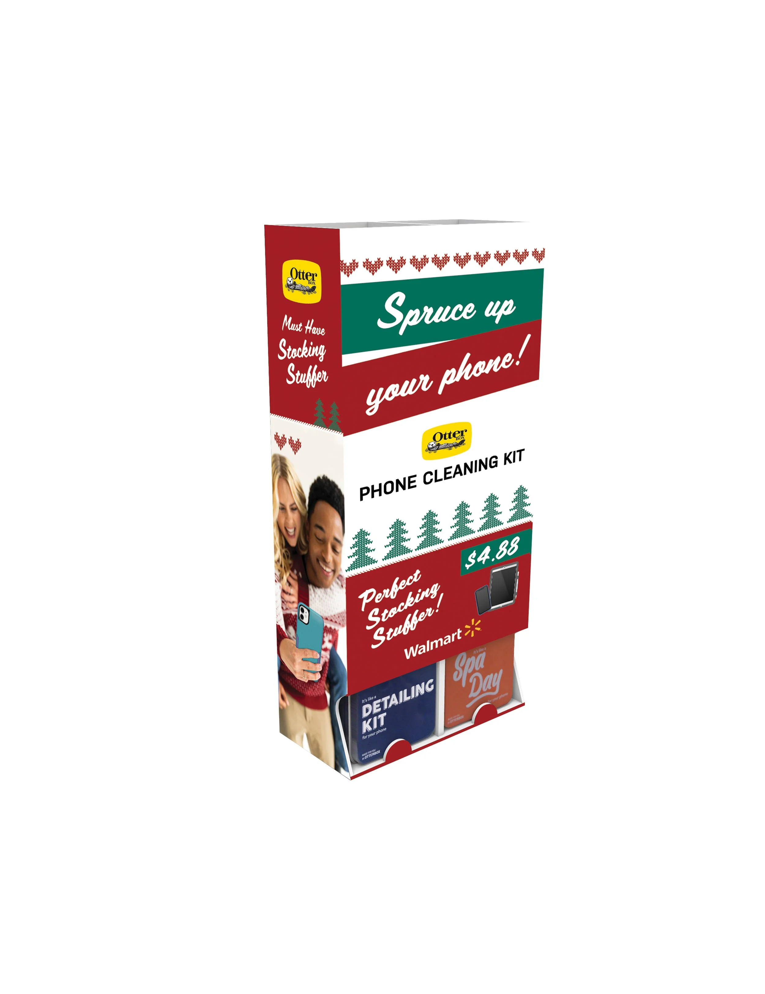 Holiday display case for Otterbox