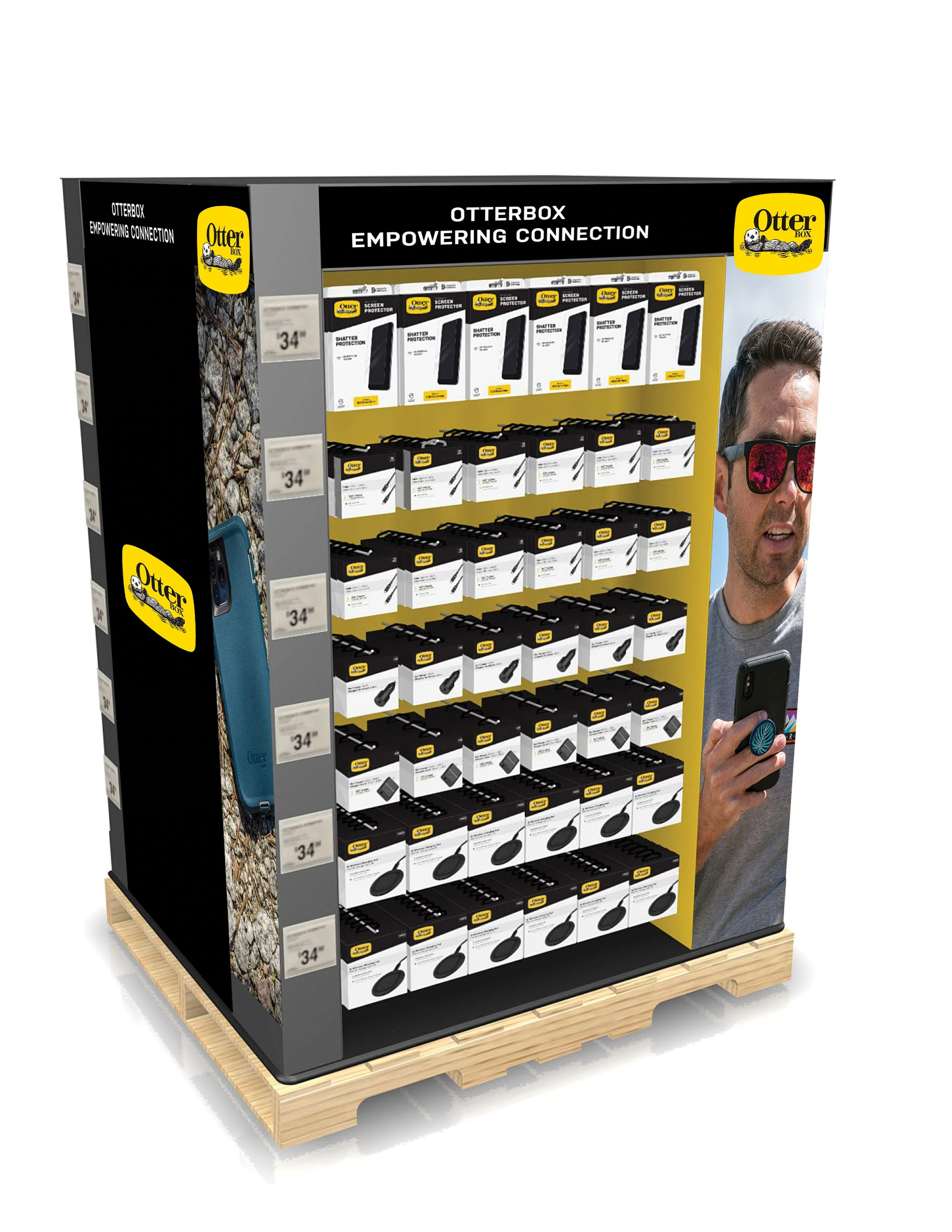 Otterbox power product display