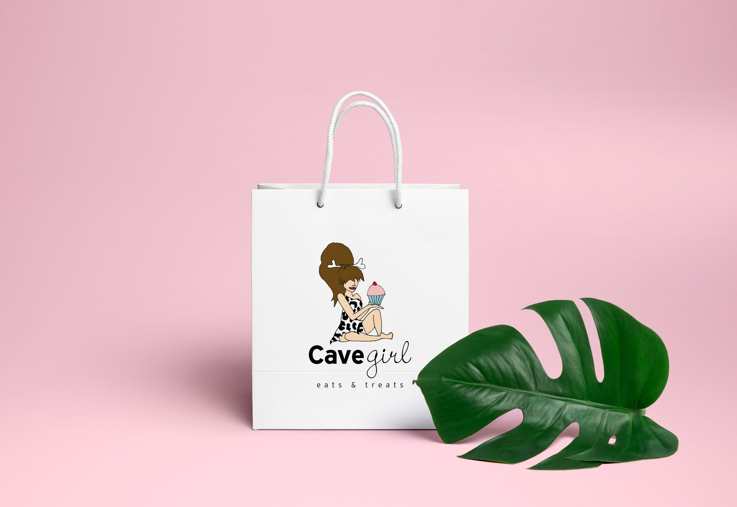Shopping bag for Cave Girl Eats & Treats
