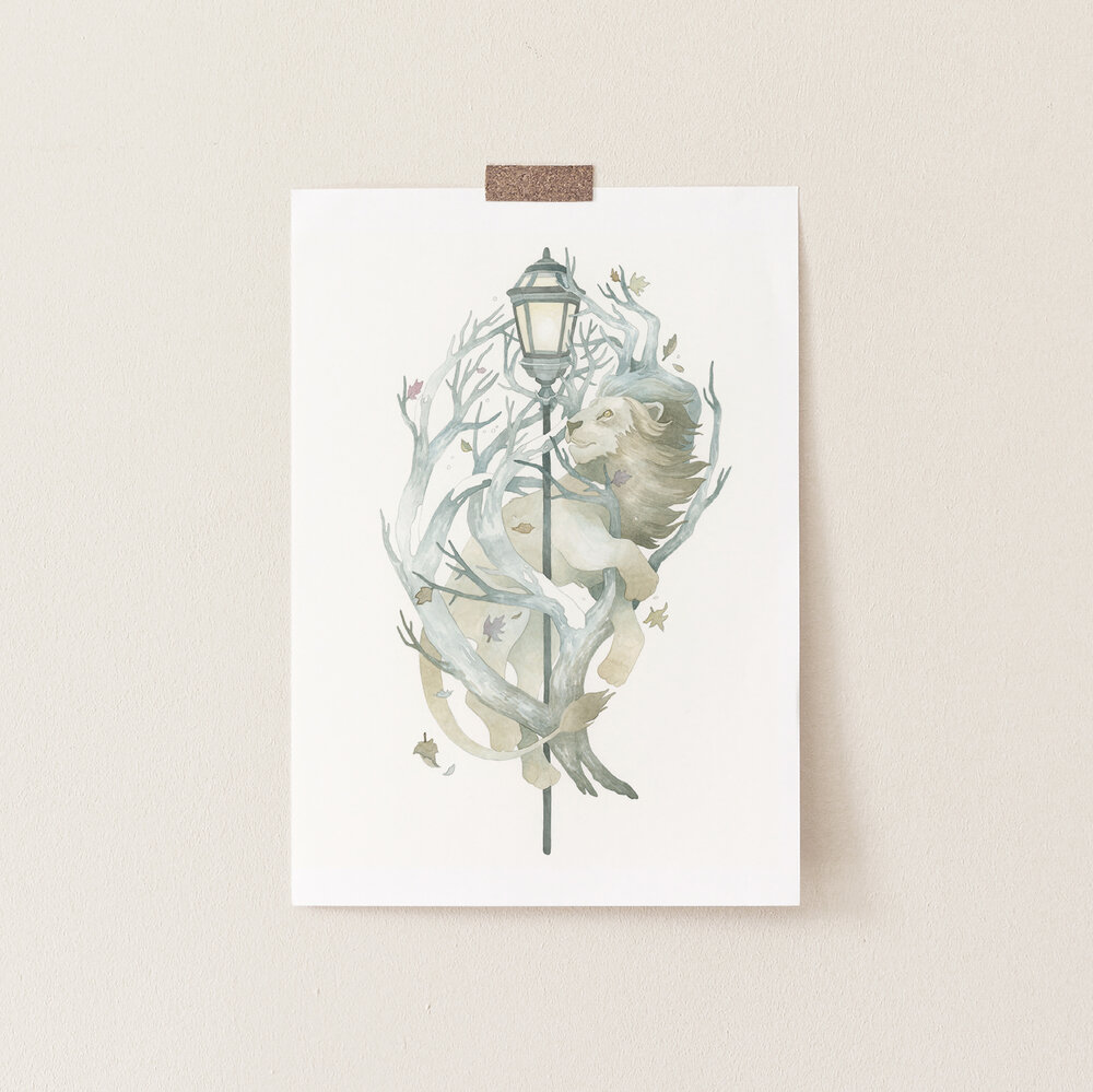 Live Like a Narnian ART PRINT