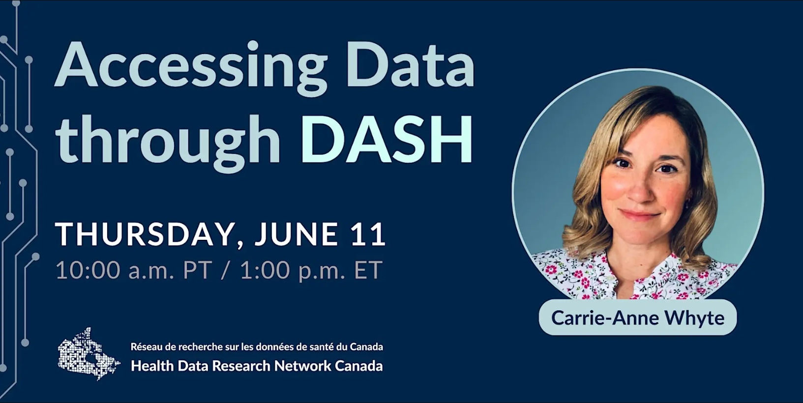 HDRN Canada: Accessing Data Through Dash