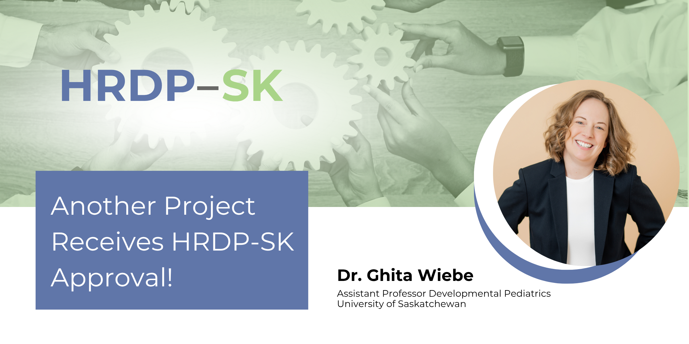 Dr. Ghita Wiebe and team are using HRDP-SK for their research!