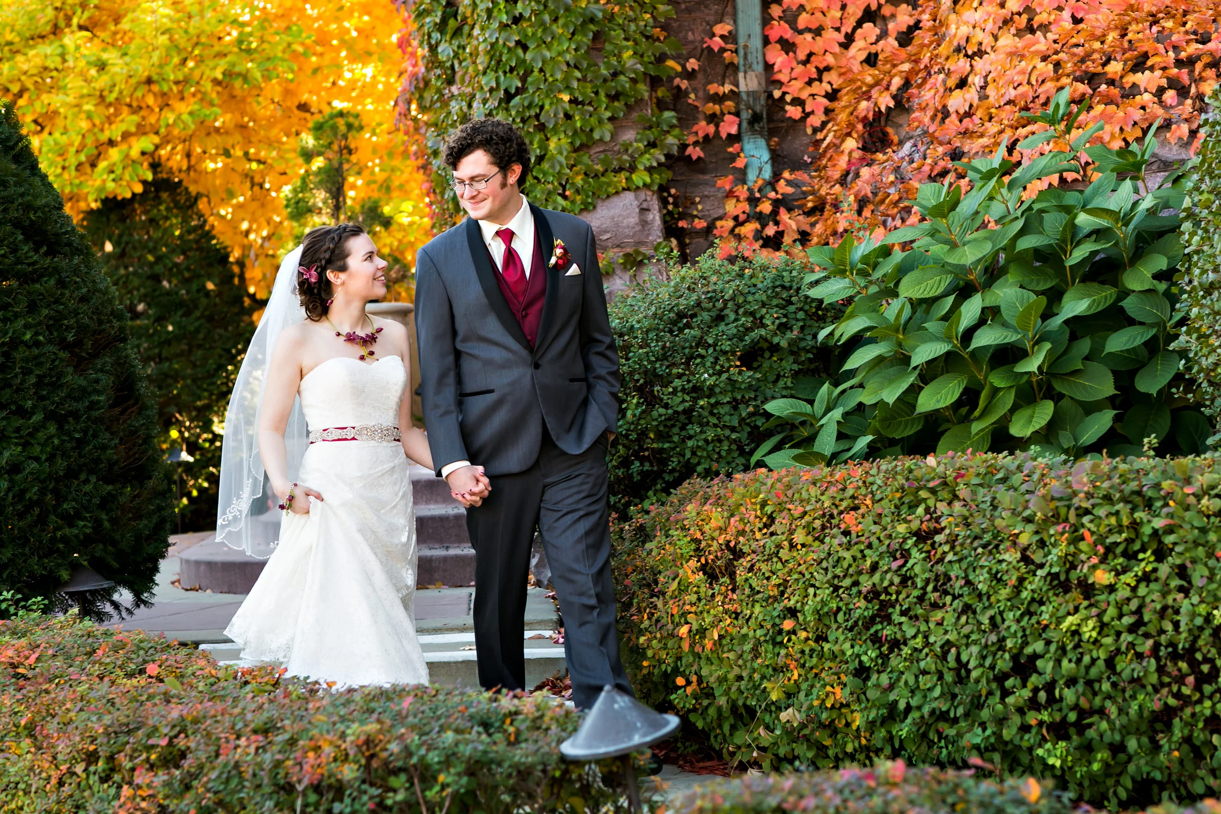 Andrea &amp; Iustin | Van Dusen Mansion | Minneapolis Fall Wedding Photography