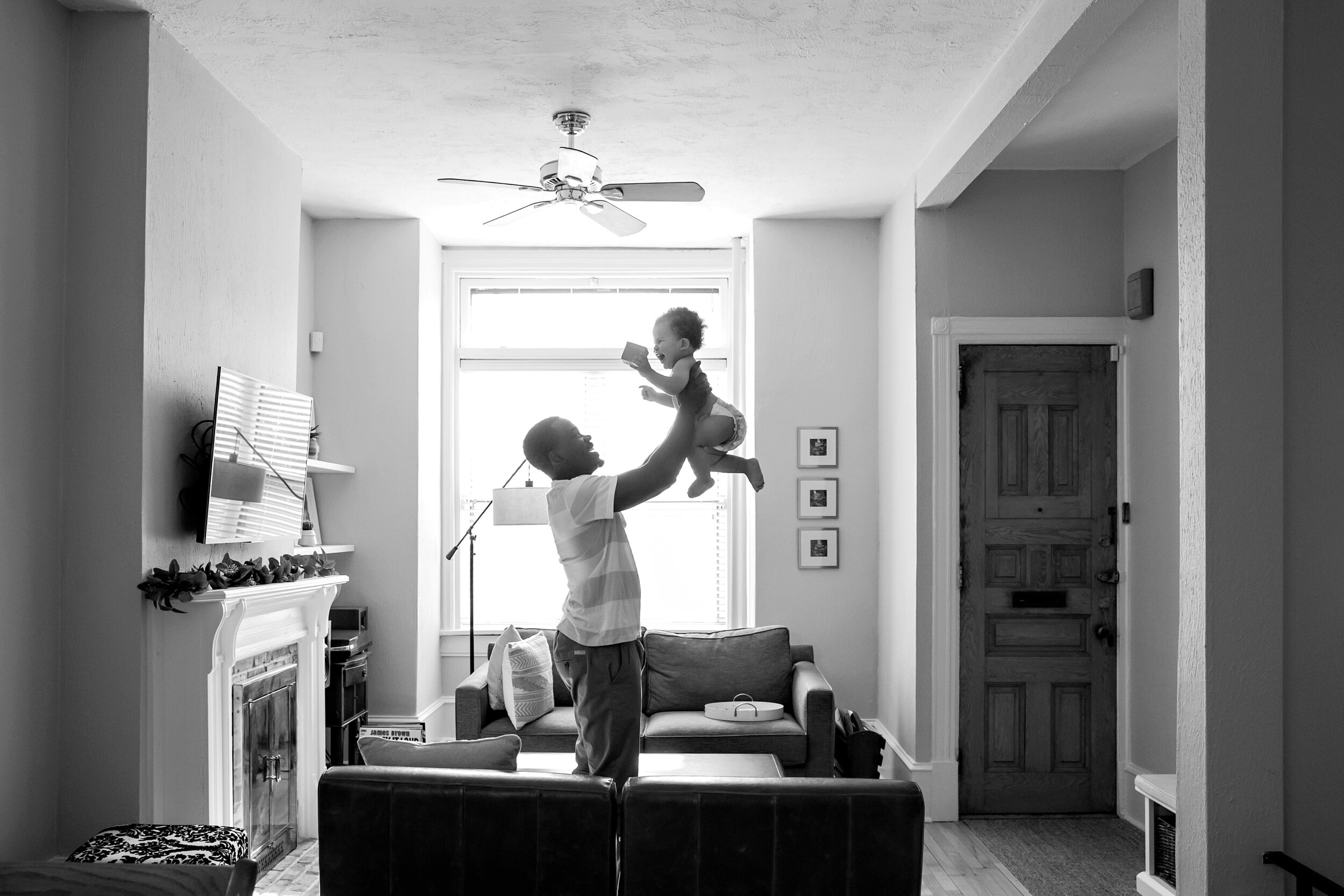 Minneapolis Little Ones Portrait Lauren B Photography Father Son In Home 004.jpg