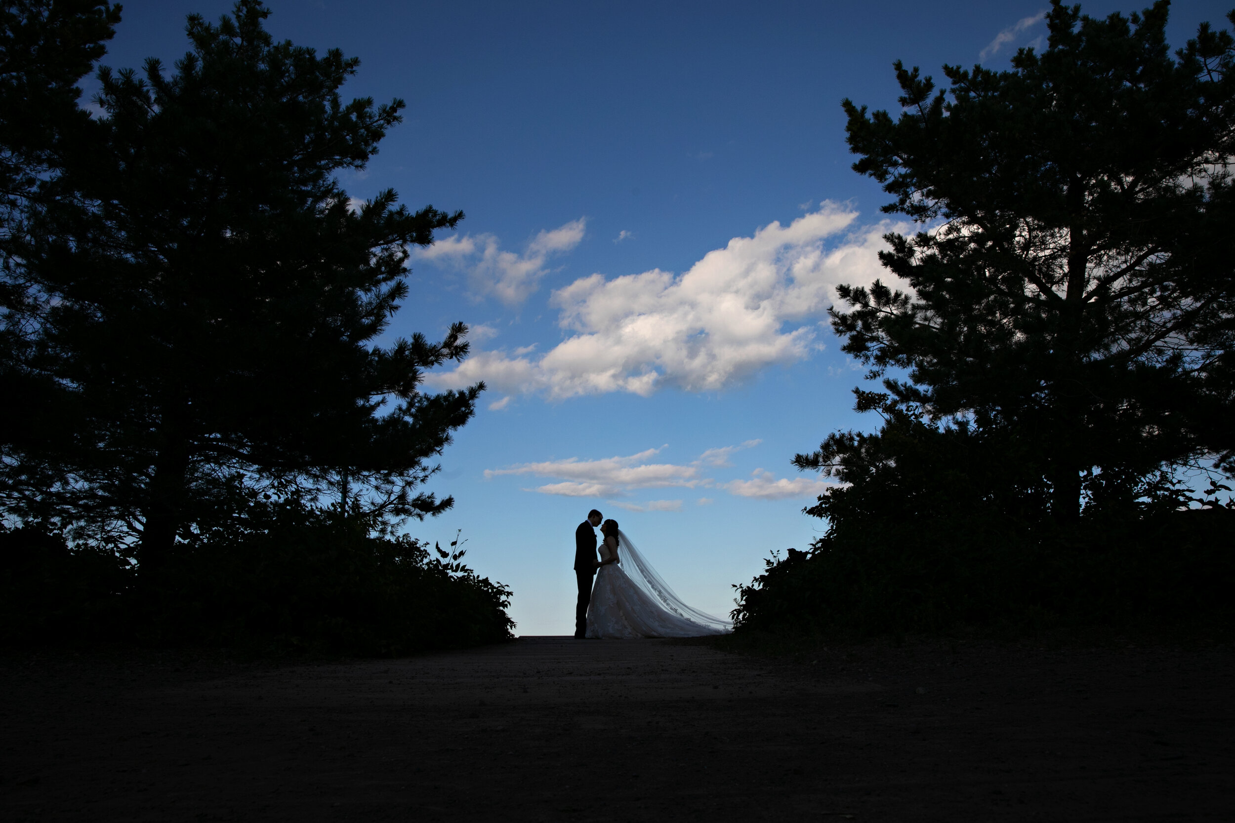 Minneapolis Minnesota Wedding Photographer Lauren B Photography Couple Portrait Silhouette Duluth 006.jpg