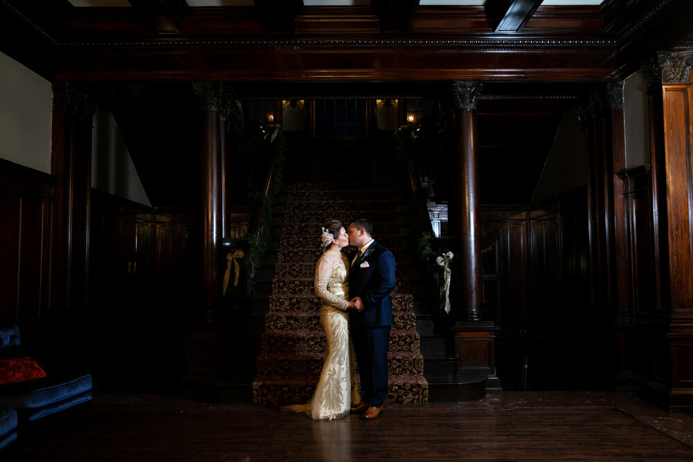 Minneapolis Minnesota Wedding Photographer Lauren B Photography Couple Portrait Semple Mansion001.jpg
