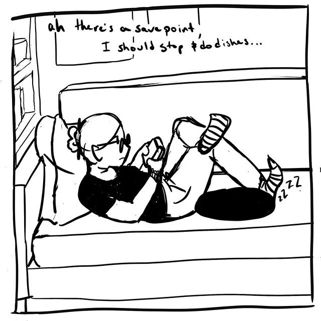 i missed #hourlycomicday but here&rsquo;s a quick thing in the spirit of it #puppylife
