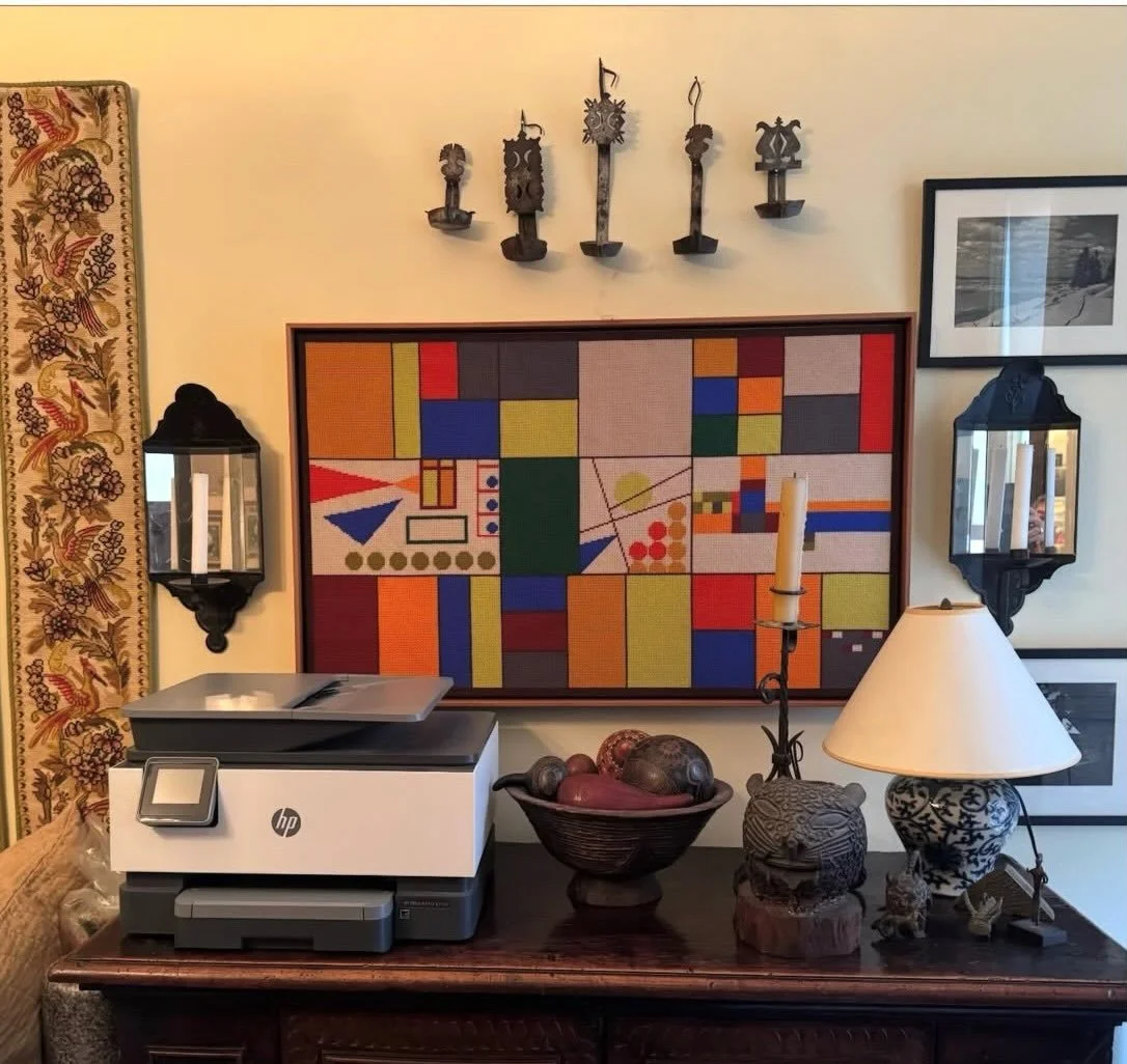 This beautiful needlepoint piece was created by @themindfulstitcher 
So glad we could frame it for its forever home! We love seeing your finished pieces- keep tagging us!
*
*
*
@wakefieldvillageassociation @srichamber @southcountyri
#finishingtouches