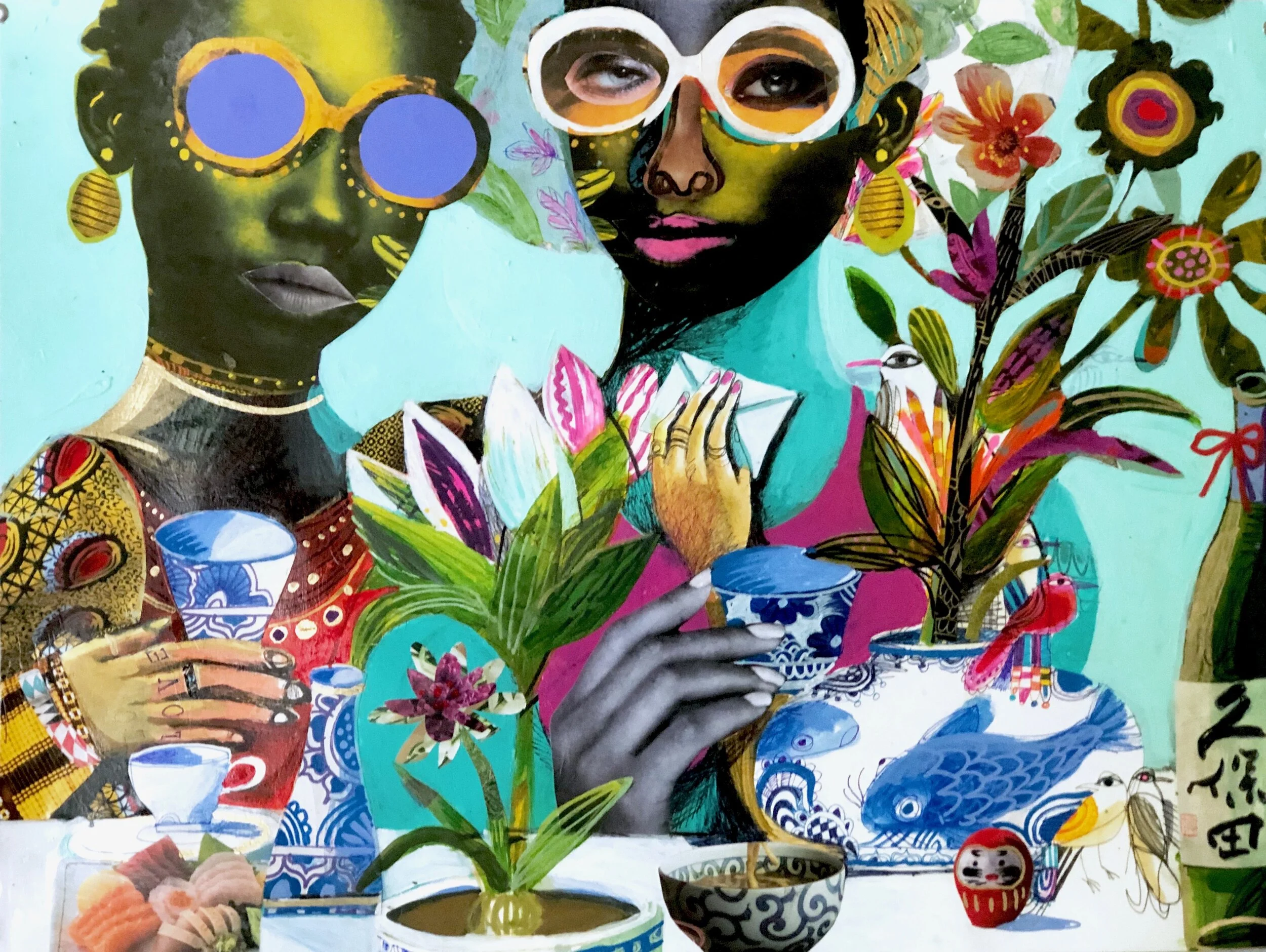 "Blue Sky Is All She See"