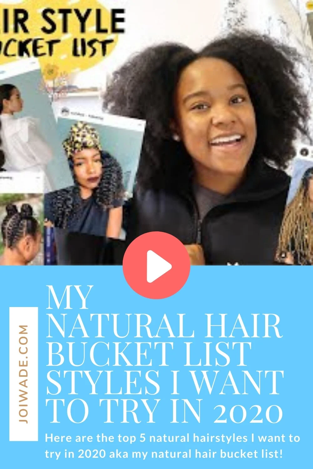  MY NATURAL HAIR BUCKET LIST! 👩🏾‍🦱Styles I want to Try in 2020