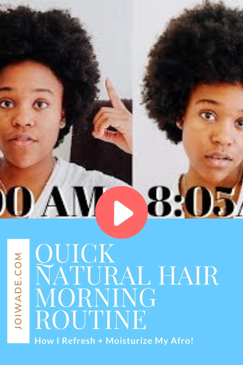 How I Refresh + Moisturize My Afro!