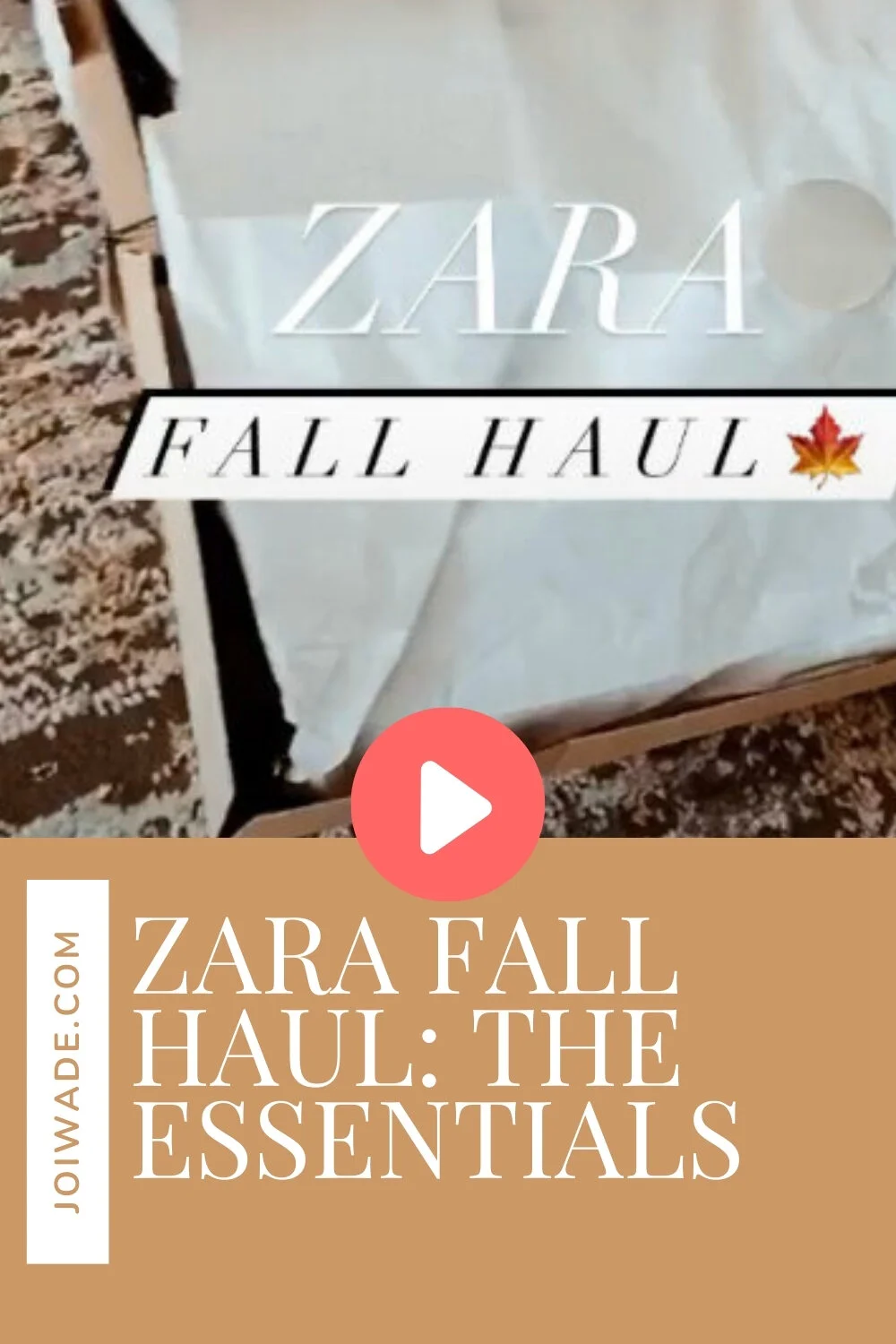 Zara Fall Haul: The Essentials