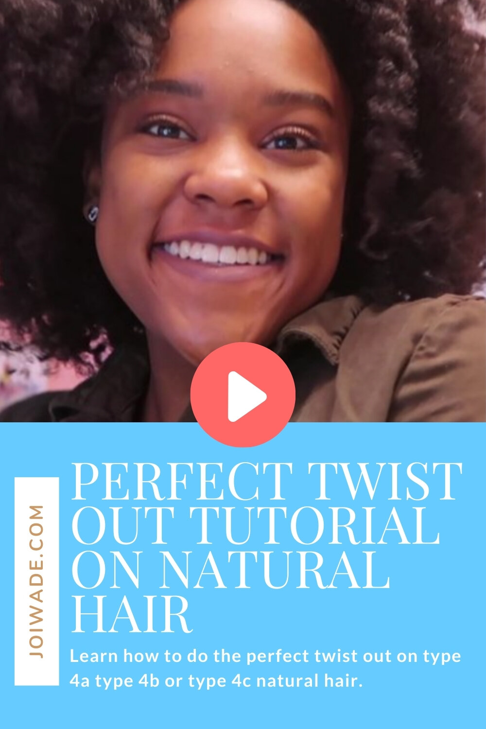 Perfect Twist Out Tutorial on Natural Hair