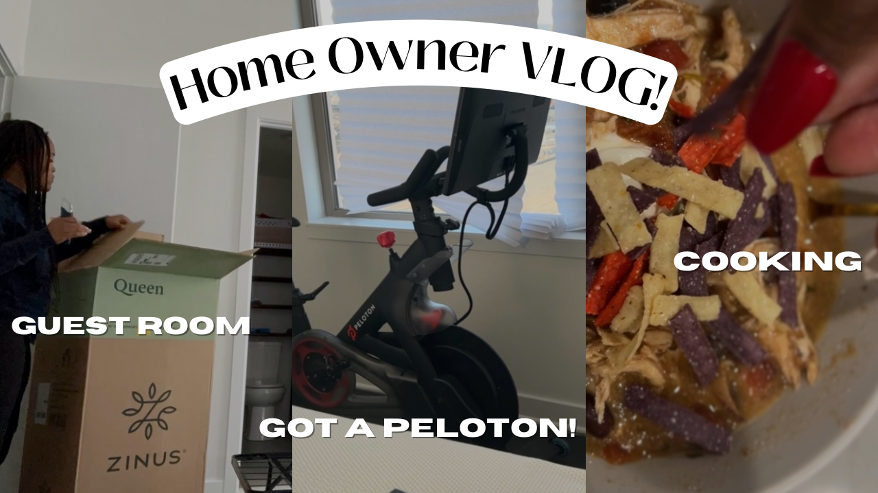 Home Owner Update | Peloton and Mattress Delivery