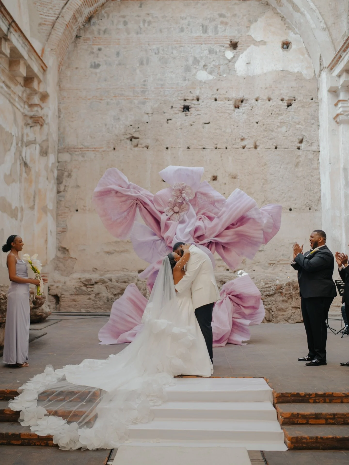 We are officially married 💍 We tied the knot on February 15, 2026 at Convento Santa Clara in the beautiful Antigua, Guatemala. Our guests gathered for a romantic, intimate celebration where modern touches juxtaposed the 300 year old convent. 

After