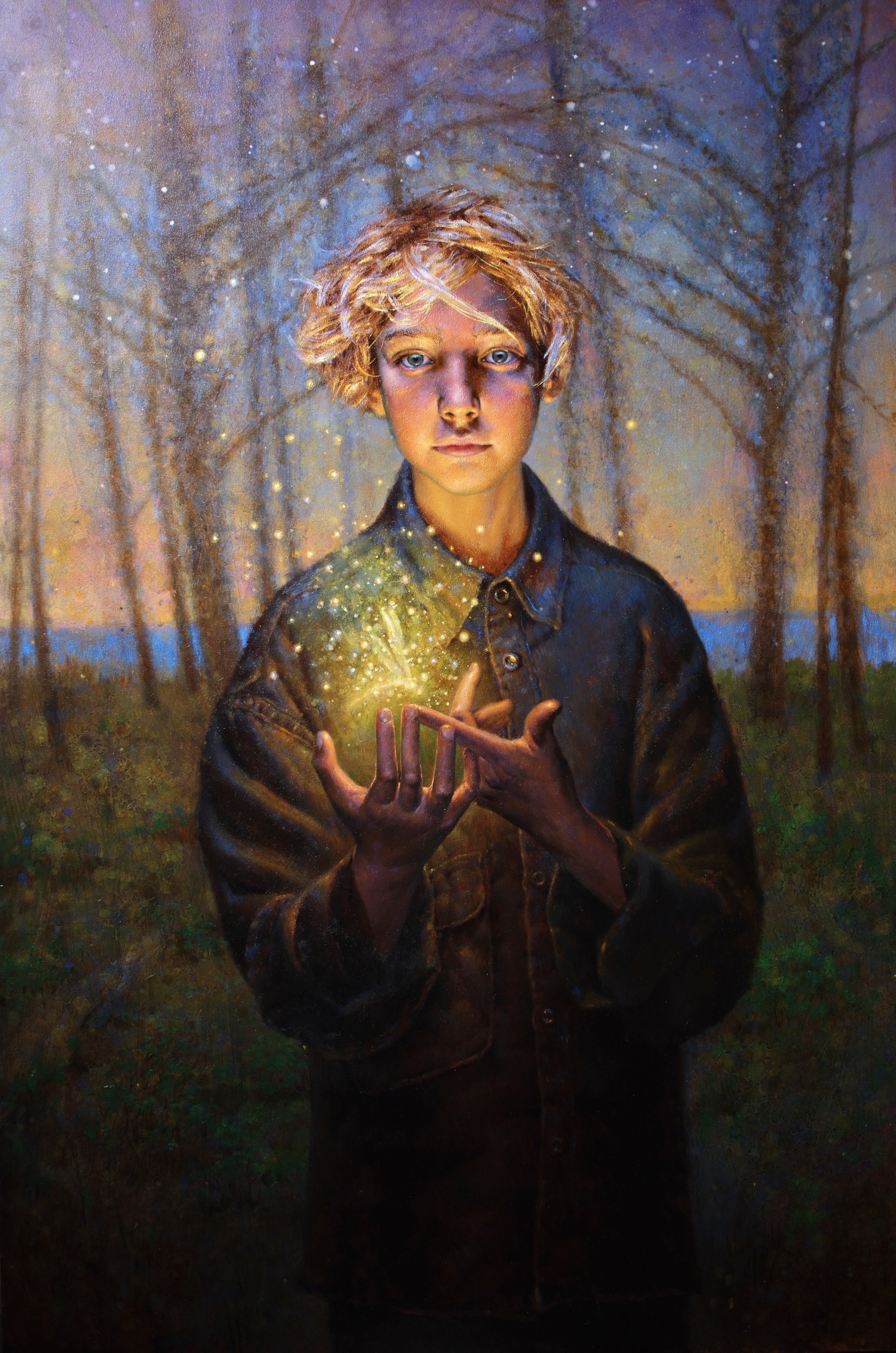 Dragonfly, 24”x36”, oil on board