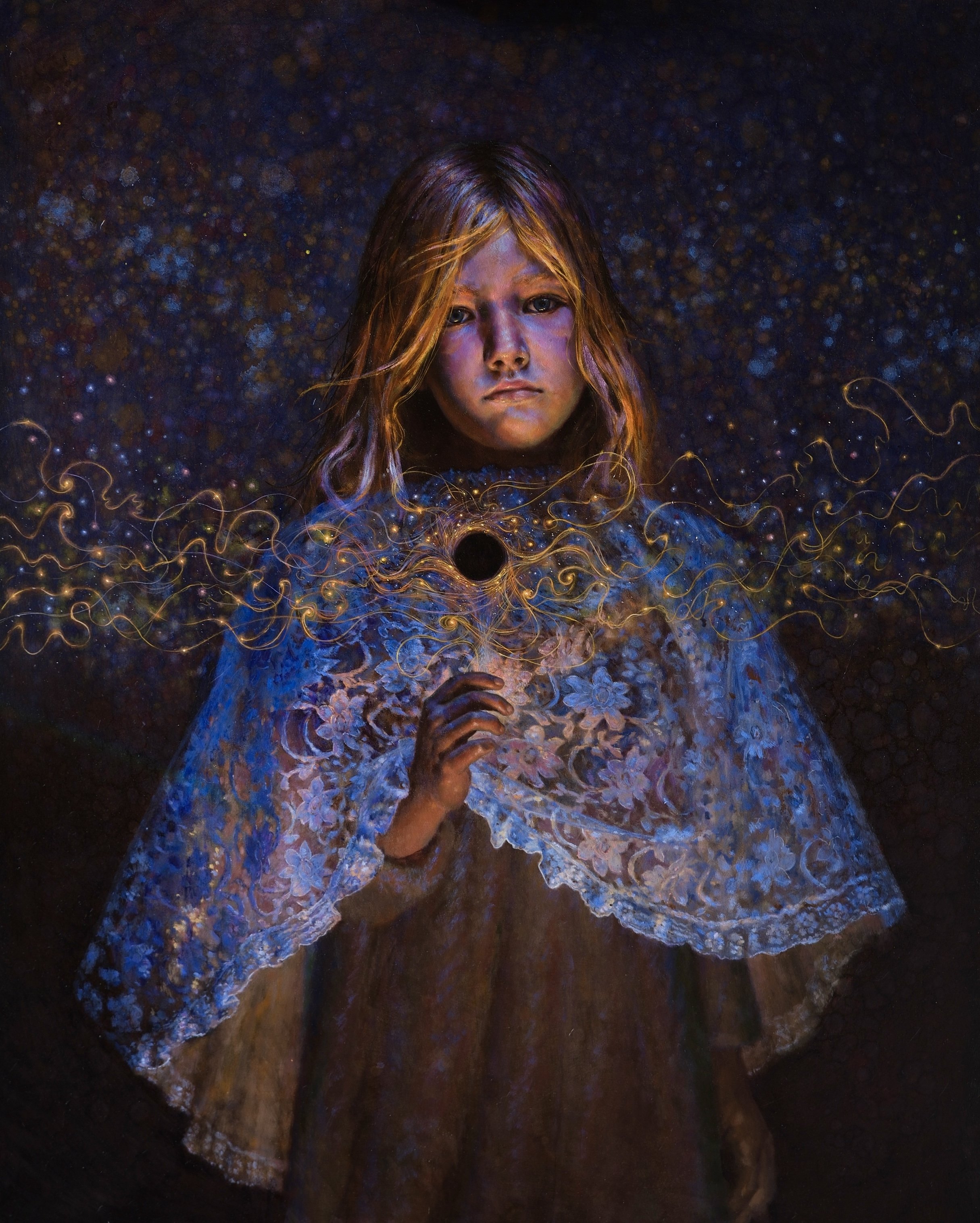 Stygian Eclipse, 24”x33”, oil on board