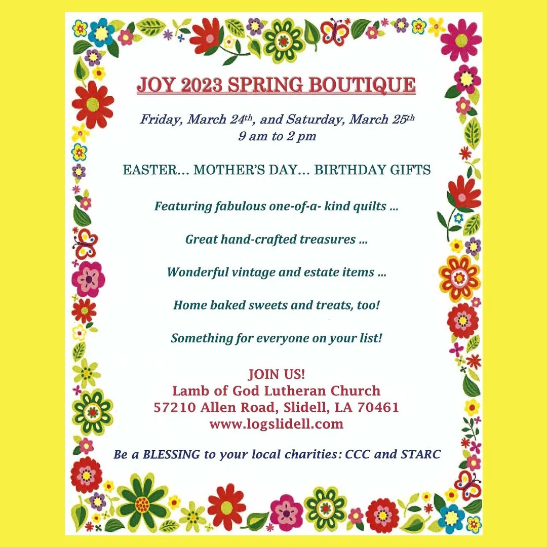 Joy 2023 Spring Boutique