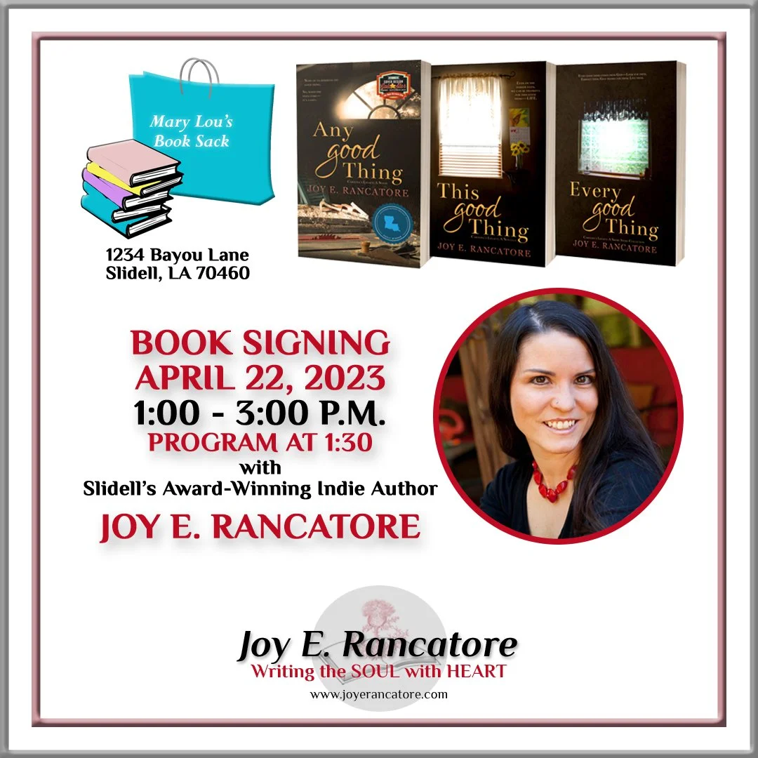 Book Signing and Presentation with Joy E. Rancatore