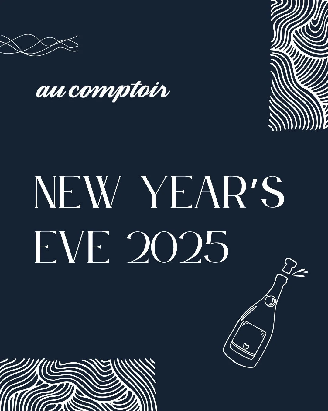 This is how we're closing out 2025. Four courses, delicious wines and cocktails, and a room full of our favourite people from the neighbourhood. A night to celebrate with the community that's kept us going all year.⁠
⠀⁠
Toast to what's been, toast to