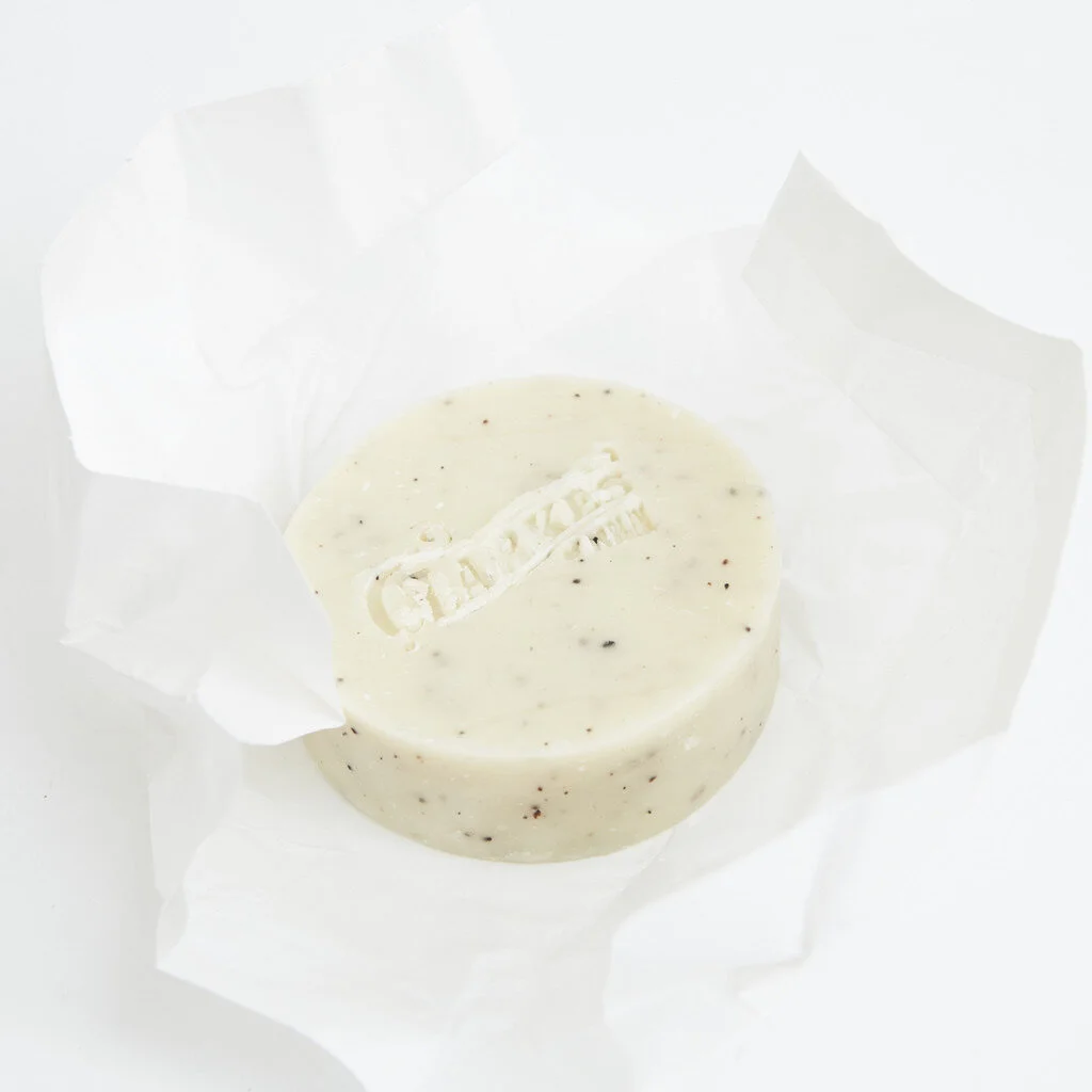 No 7. Shaving soap with Cedarwood Essential oil, Donegal seaweed, West Cork seasalt, Horsetail herb, Meath beeswax, Irish spring water.