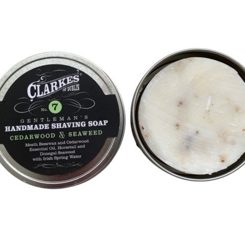 Just uploaded our special @bordbiabloom shaving soap in a tin onto the website. Cedarwood And Seaweed Shaving Soap - No. 7 its a 60g soap link in bio