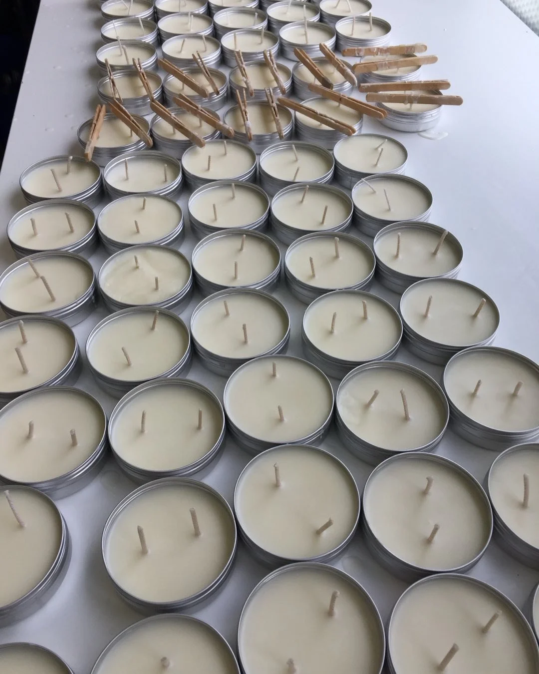 Our D&uacute;n na R&iacute; candles are cured for two weeks before they&rsquo;re ready. While on a four-week artist residency at the @centreculturelirlandais (CCI) in Paris, I began learning the art of perfume making. After a visit to Grasse&mdash;th