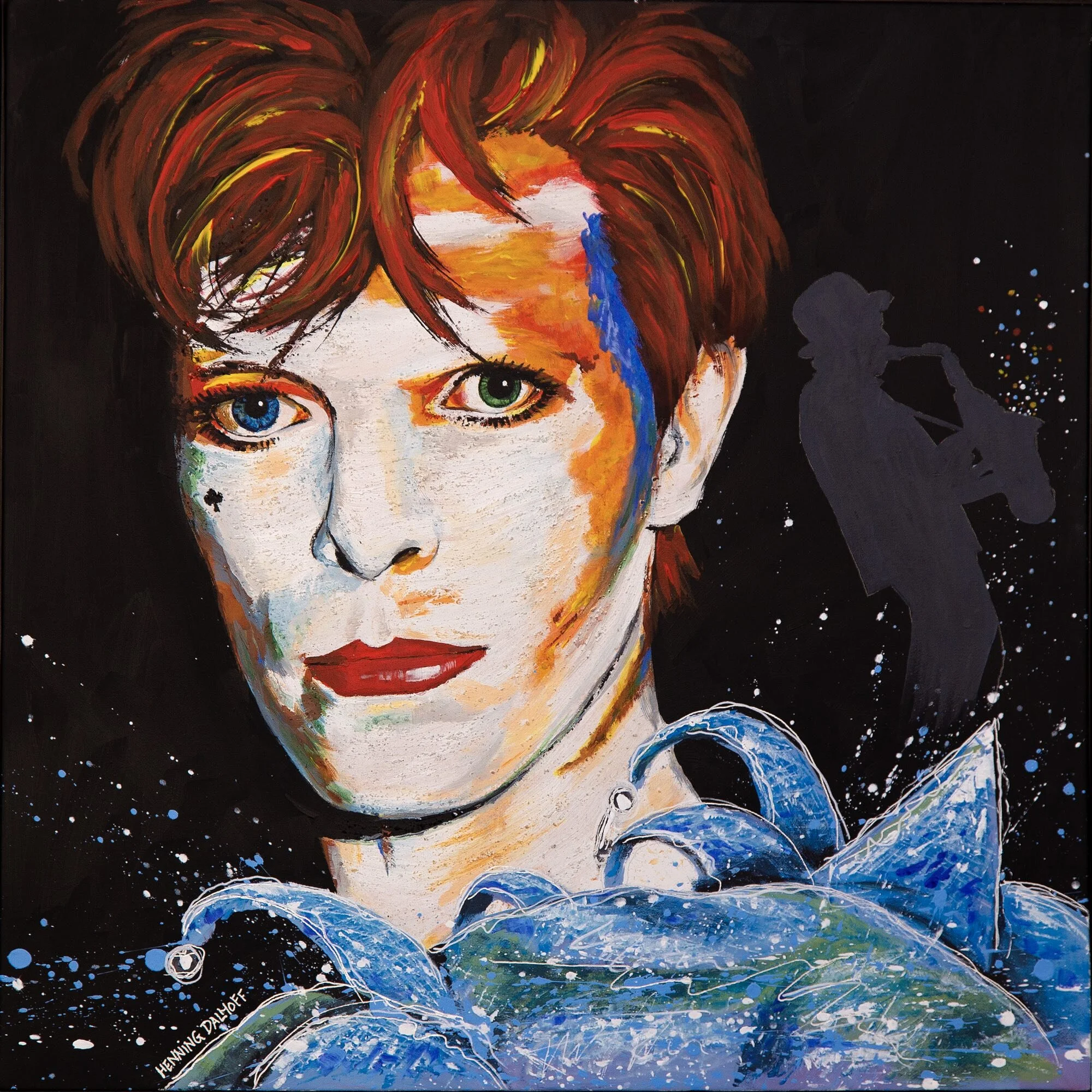 Bowie Scary Monsters Akryl - h60 x b60 cm Reserveret