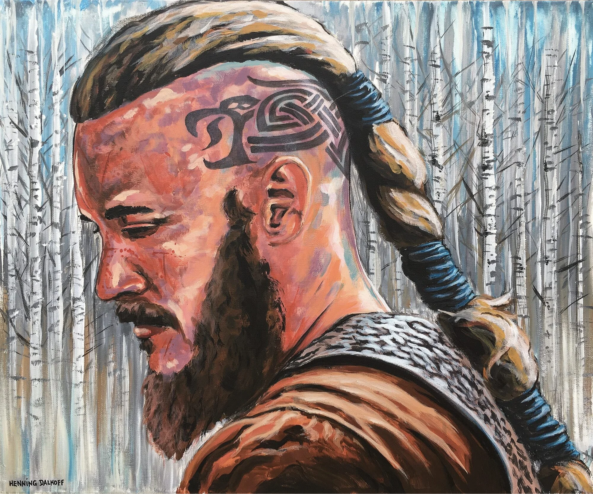 Ragnar Akryl - h50 x b60 cm Solgt