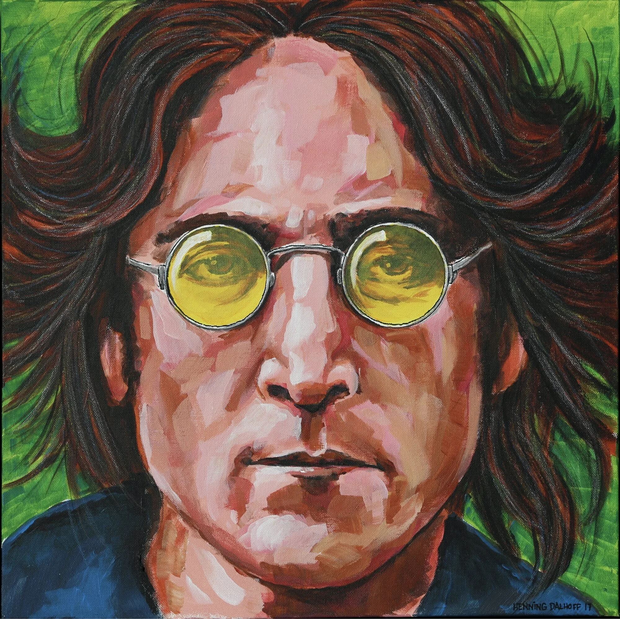 Lennon Akryl - h50 x b50 cm 3.500 kr