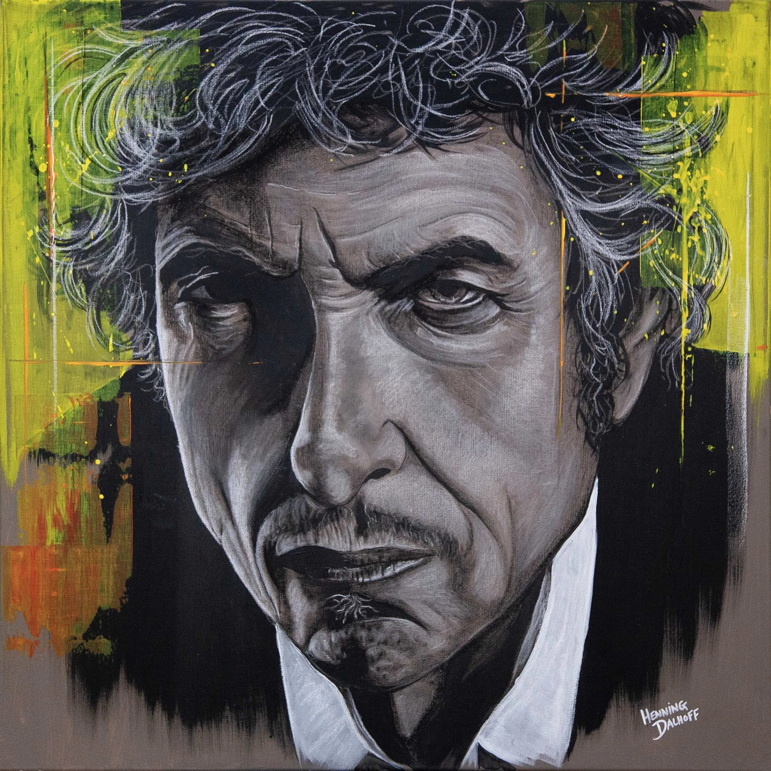 The Bob Akryl - h80 x b80 cm 6.000 kr.