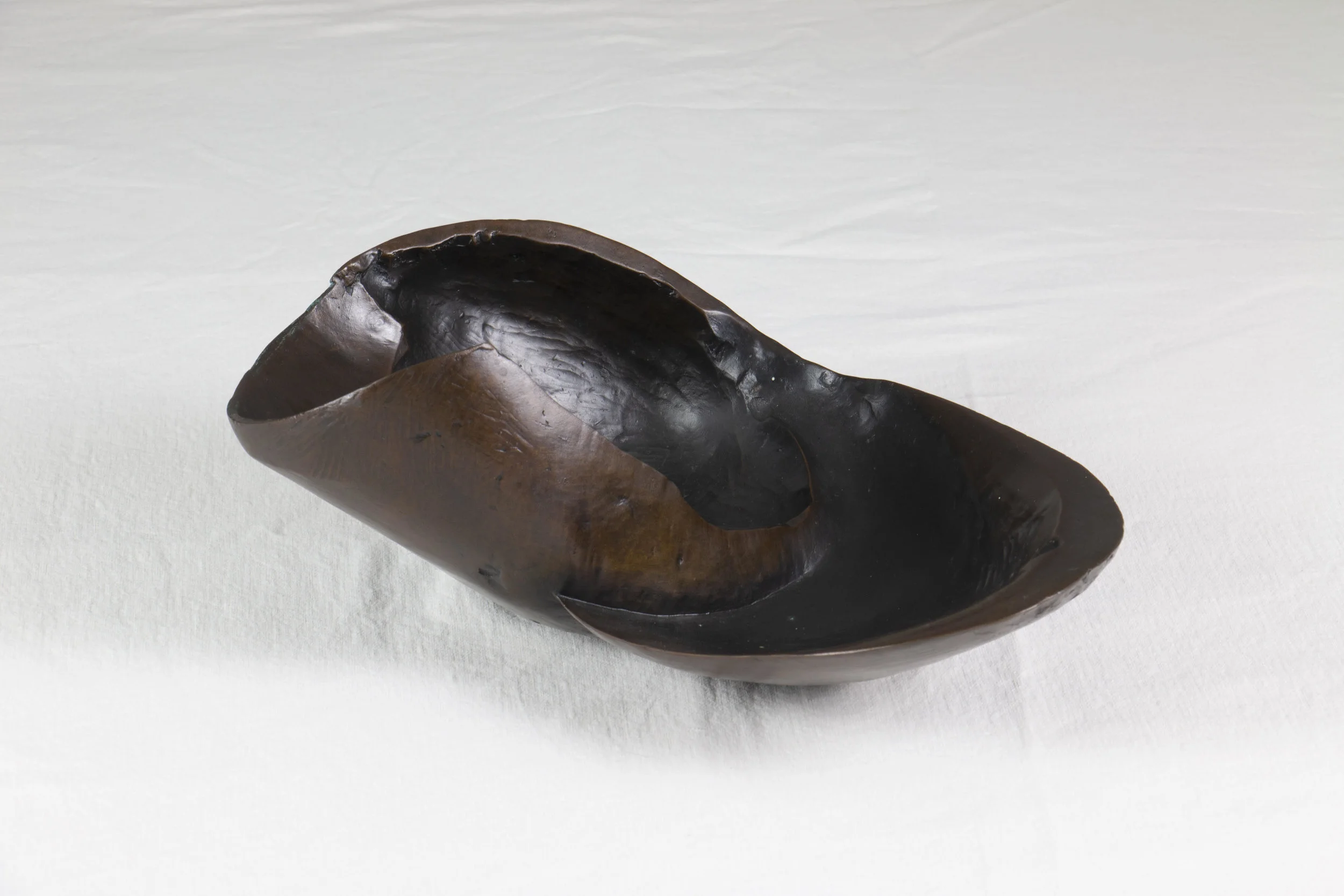 Two Forms, II , 1998. Bronze, 6” x 15” x 11", edition of 9