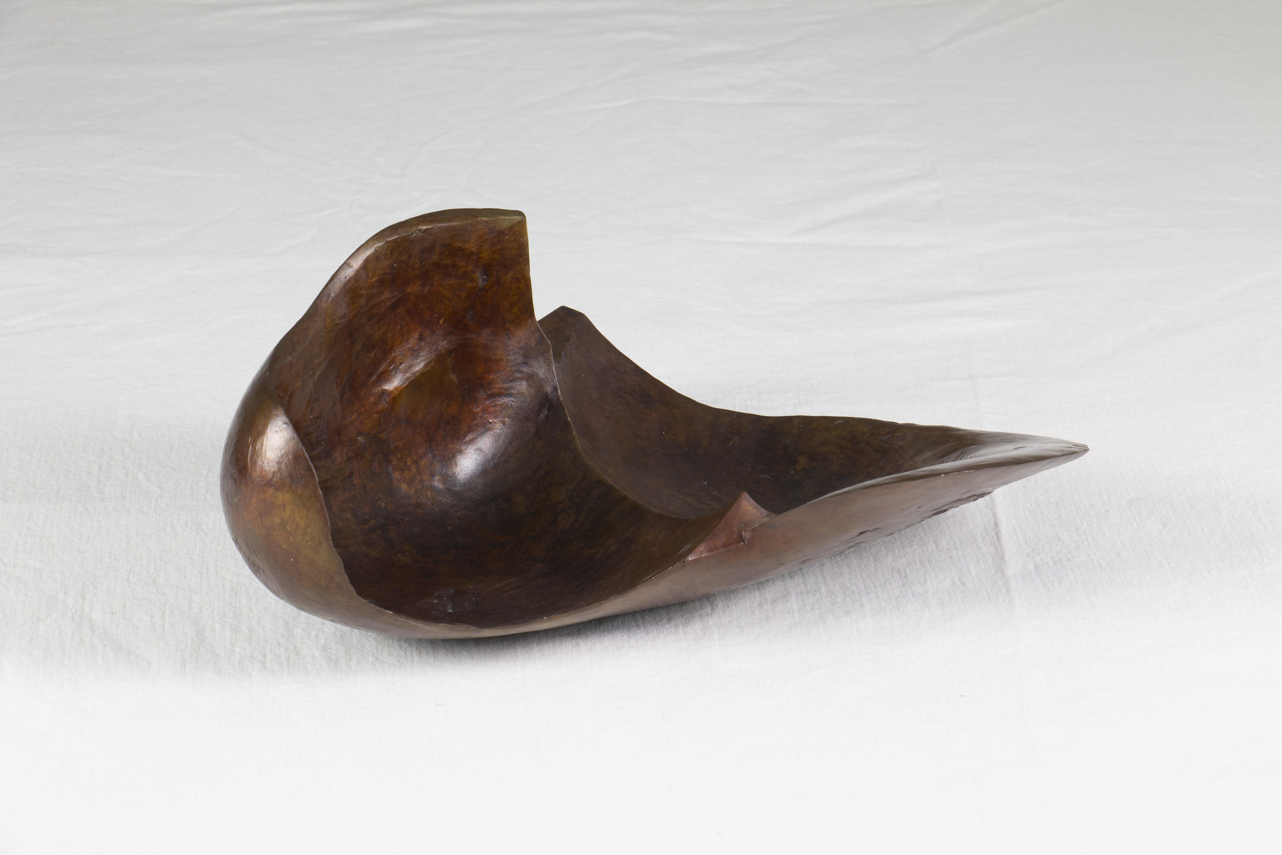 Two Forms I , 1998, Bronze, 7” x 12” x 15", edition of 9