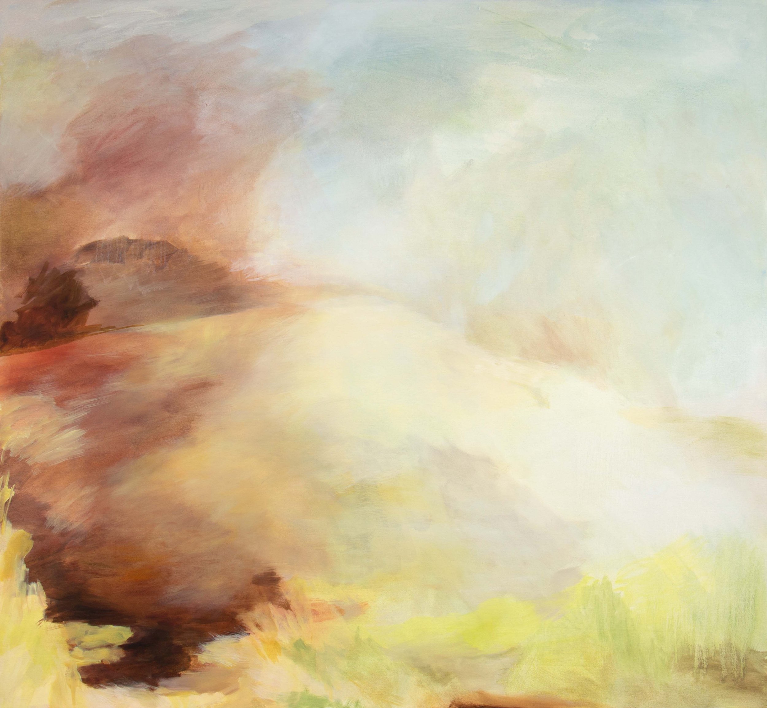 Love in the Earth , 2025, Oil on Canvas on Panel, 52” x 48”