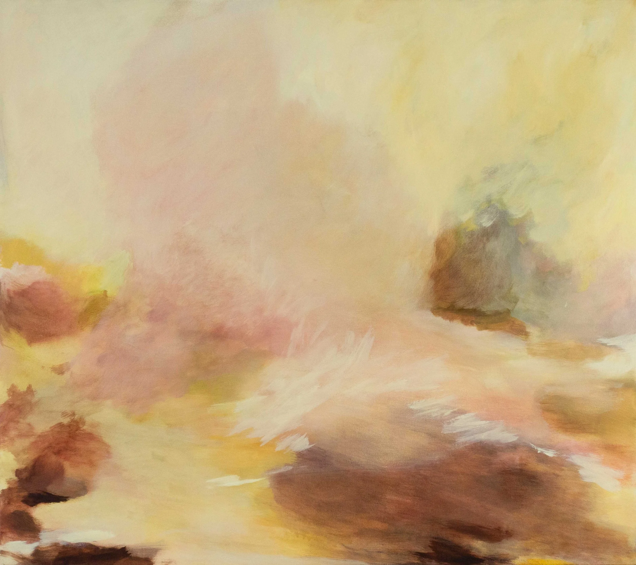 Body of Earth, 2025, Oil on Canvas on Panel, 40” x 45”