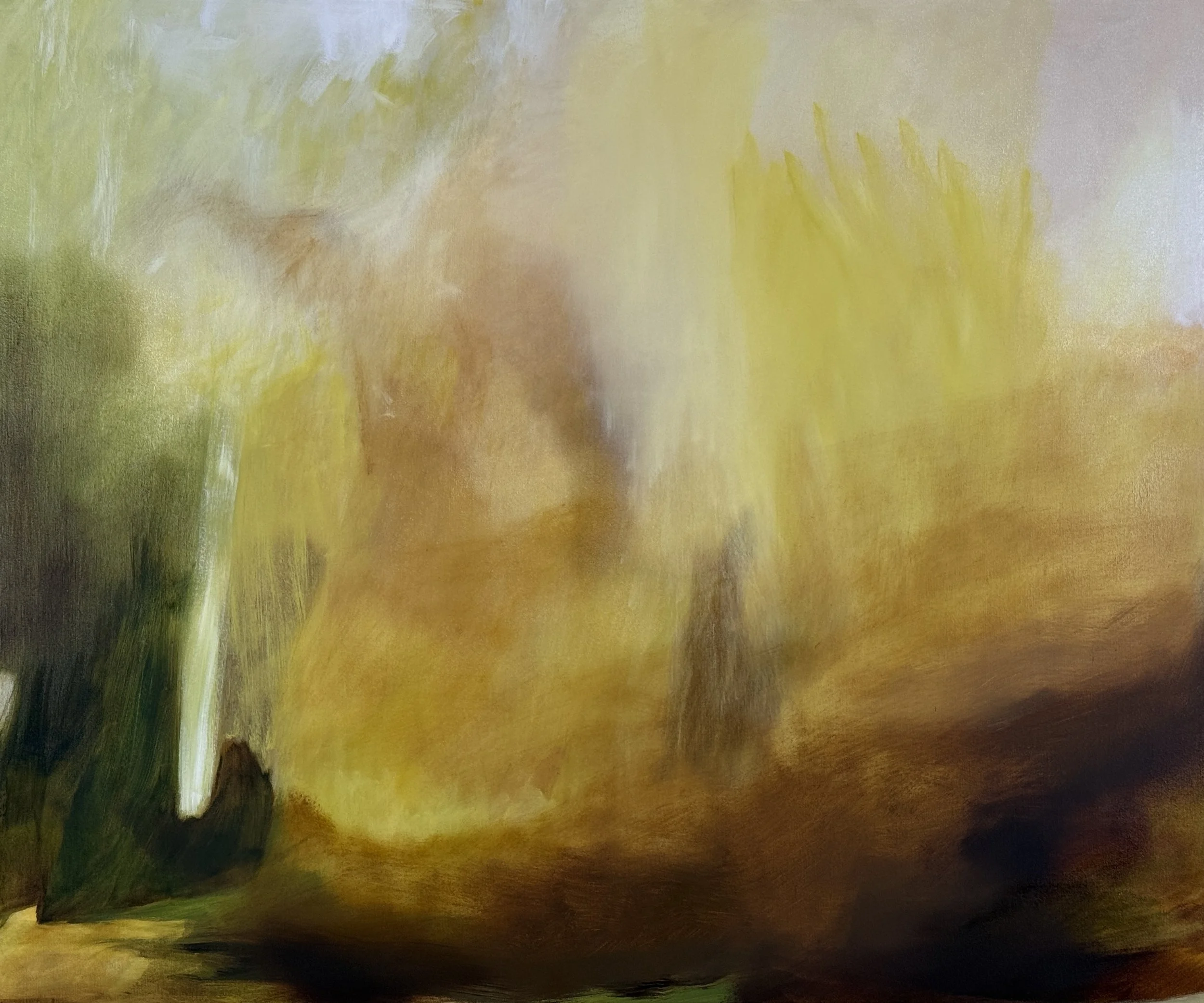   Body of the Earth, #1 (Jordens kropp, #1),  2026 ,   Oil on Canvas, 39” x 47”, 100cm x 120cm 