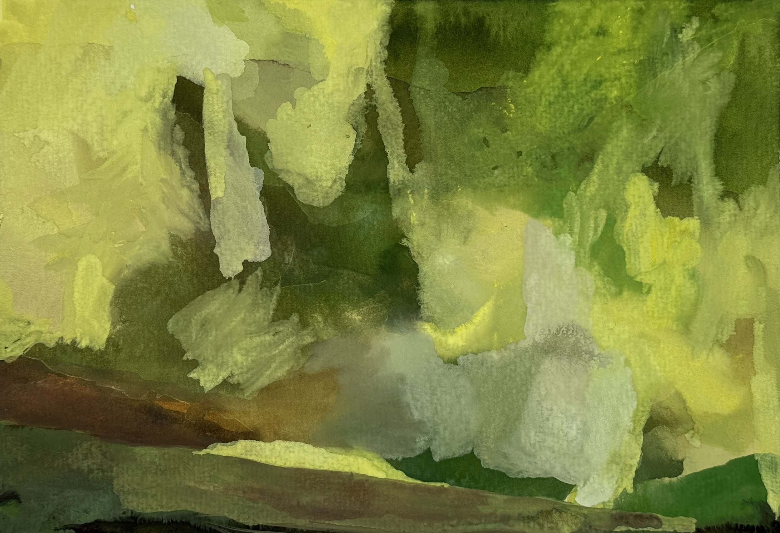  As yet untitled, 2026, Gouache on Paper, 7” x 10”, 18cm x 25cm 