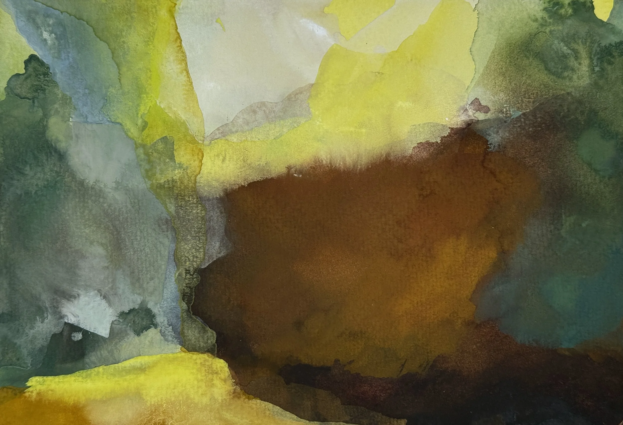  As yet untitled, 2026, Gouache, 7” x 10”, 18cm x 25cm 