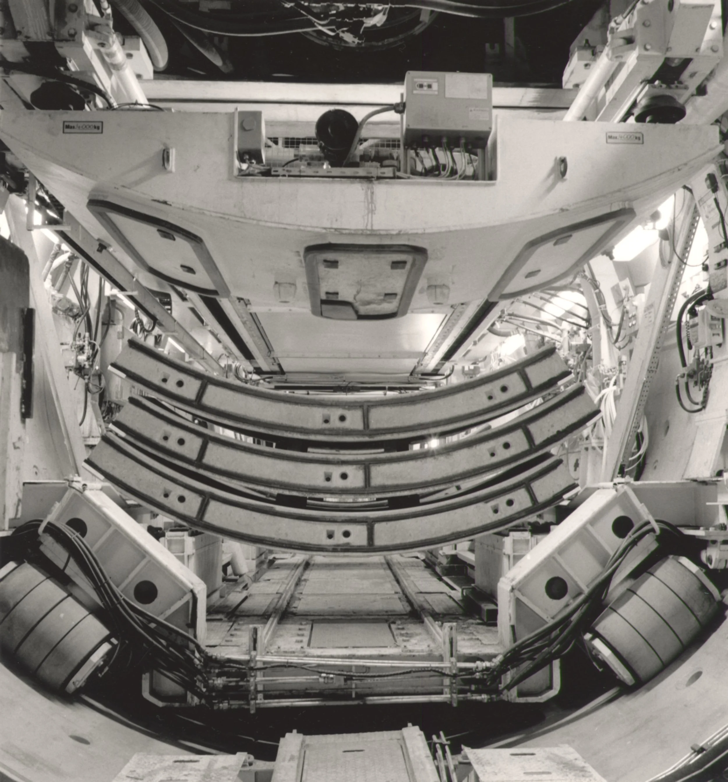 Tunnel Segments Inside TBM 2019