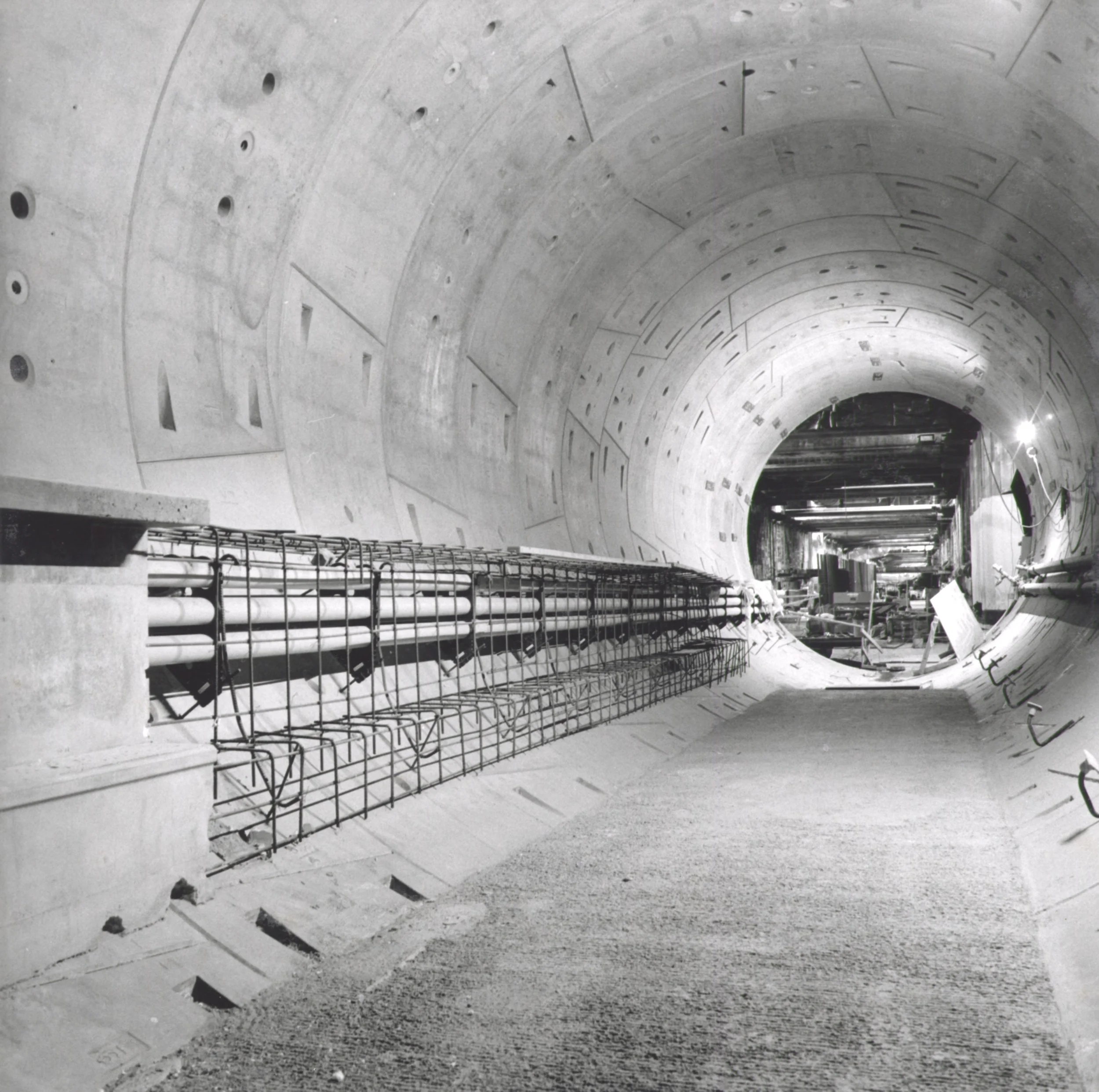 North Tunnel Looking West - Below Flower St. 2019