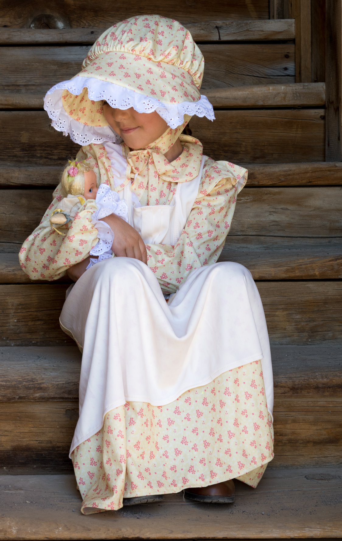 Little Girl with Doll - Bodie CA 2017